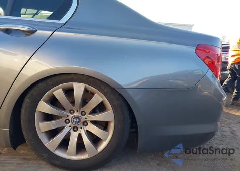 2010 BMW 750Li xDrive from USA, damaged, VIN WBAKC8C51AC430221